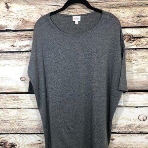 Solid grey Lularoe Irma. Size Small. NWT